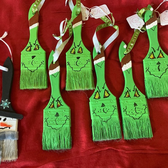 Paint brush ornaments - Picture 2 of 2